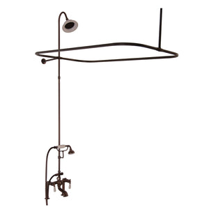 Beecher 60″ Cast Iron Roll Top Tub Kit – Oil Rubbed Bronze Accessories