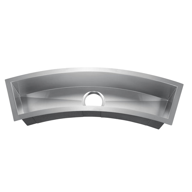 33" Wolcott Zero Radius Stainless Steel Prep Sink