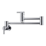 Dori Dual Handle Wall Mount Pot Filler