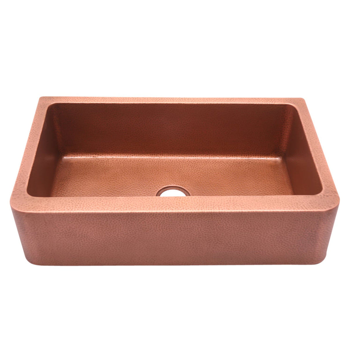 Avena Single Bowl Copper Apron-Front Sink