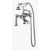 Duet 67″ Cast Iron Double Roll Top Tub Kit – Polished Chrome Accessories