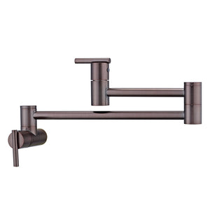 Dori Dual Handle Wall Mount Pot Filler