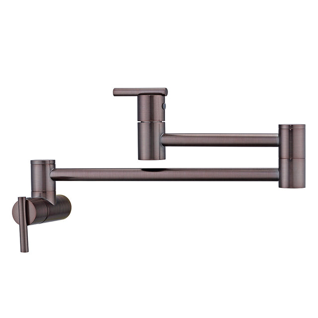 Dori Dual Handle Wall Mount Pot Filler