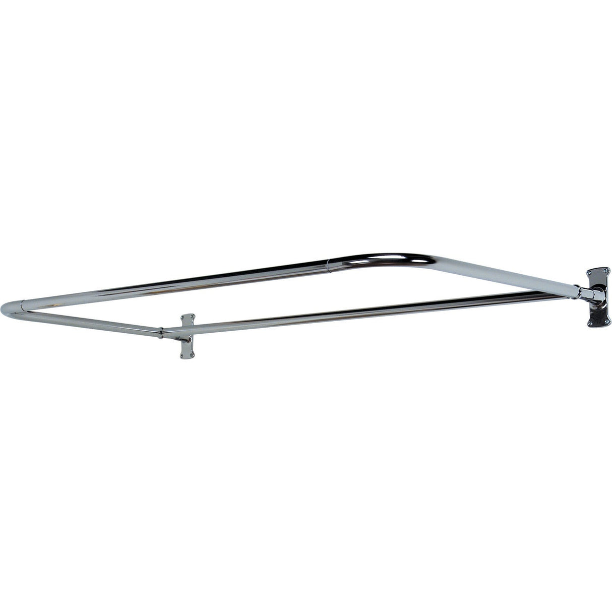 Brocton 65″ Cast Iron Roll Top Tub Kit – Polished Chrome Accessories