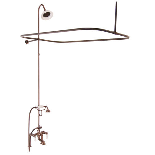 Tub/Shower Converto Unit – Elephant Spout, Shower Ring, Riser, Showerhead
