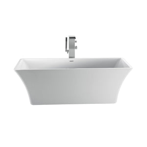 Tara 60" Acrylic Tub with Integral Drain and Overflow