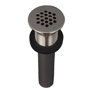 Lavatory Grid Drain without Overflow