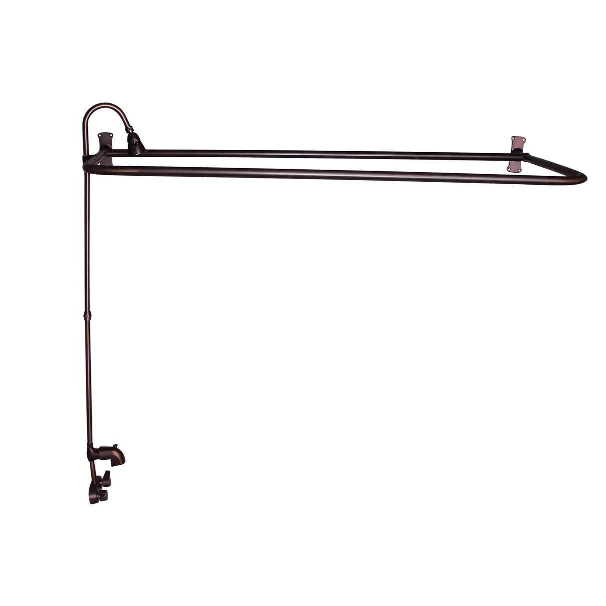 Brocton 65″ Cast Iron Roll Top Tub Kit – Oil Rubbed Bronze Accessories