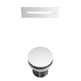 Morgan 70" Acrylic Double Slipper Tub with Integral Drain and Overflow