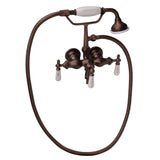 Bartlett 60″ Cast Iron Roll Top Tub Kit – Oil Rubbed Bronze Accessories
