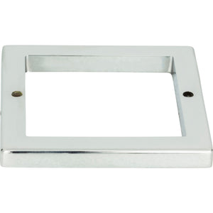 Atlas Homewares Tableau Square Base 2 1/2 Inch Polished Chrome
