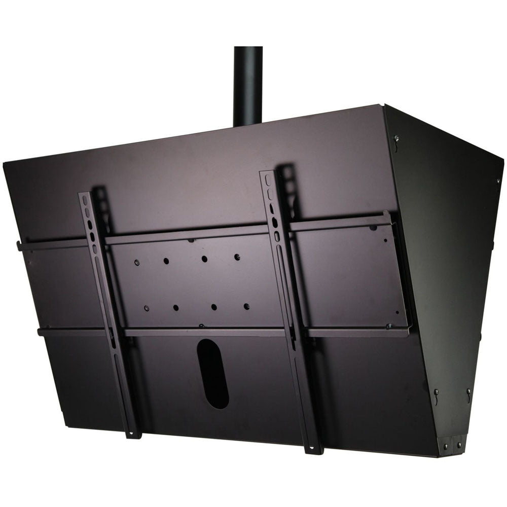 Peerless-AV DST965 Back to Back Ceiling Mount System with Media Storage for 40"-65" Display