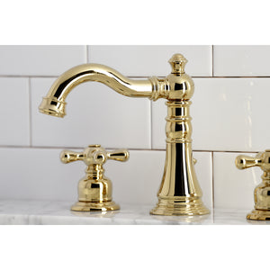 Fauceture FSC1972AX American Classic Widespread Bathroom Faucet, Polished Brass