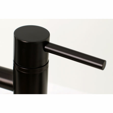 Kingston Brass KS8275DLBS Concord Bridge Kitchen Faucet with Brass Sprayer, Oil Rubbed Bronze