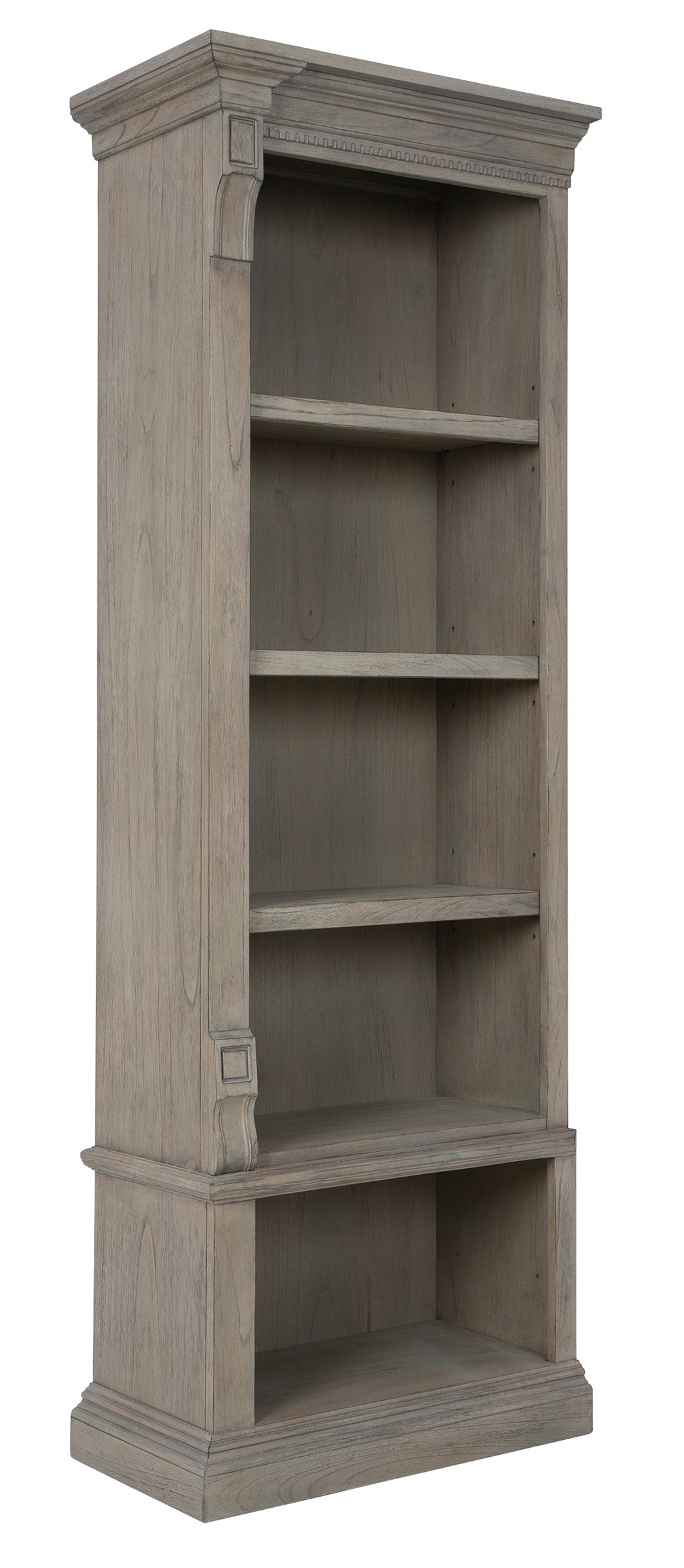 Hekman 79406 Wellington Estates Office 27.5in. x 15.5in. x 80.25in. Executive Left Bookcase