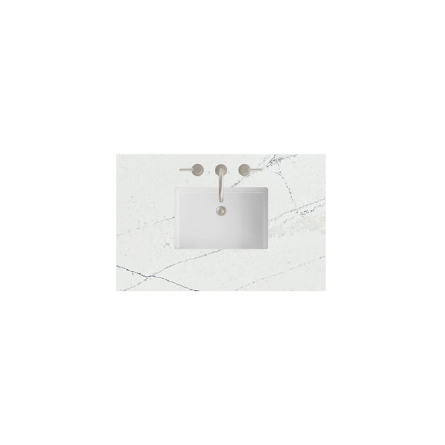 36" Single Top, 3 CM Ethereal Noctis Silestone w/ Sink