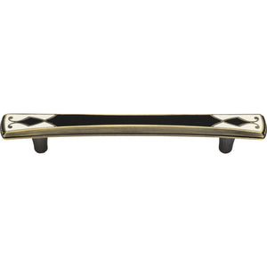 Atlas Homewares Canterbury Pull 5 1/16 Inch (c-c) Black & White