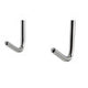 ALFI brand AB9532 Polished Chrome Corner Mounted Double Basket Shower Shelf Bathroom Accessory