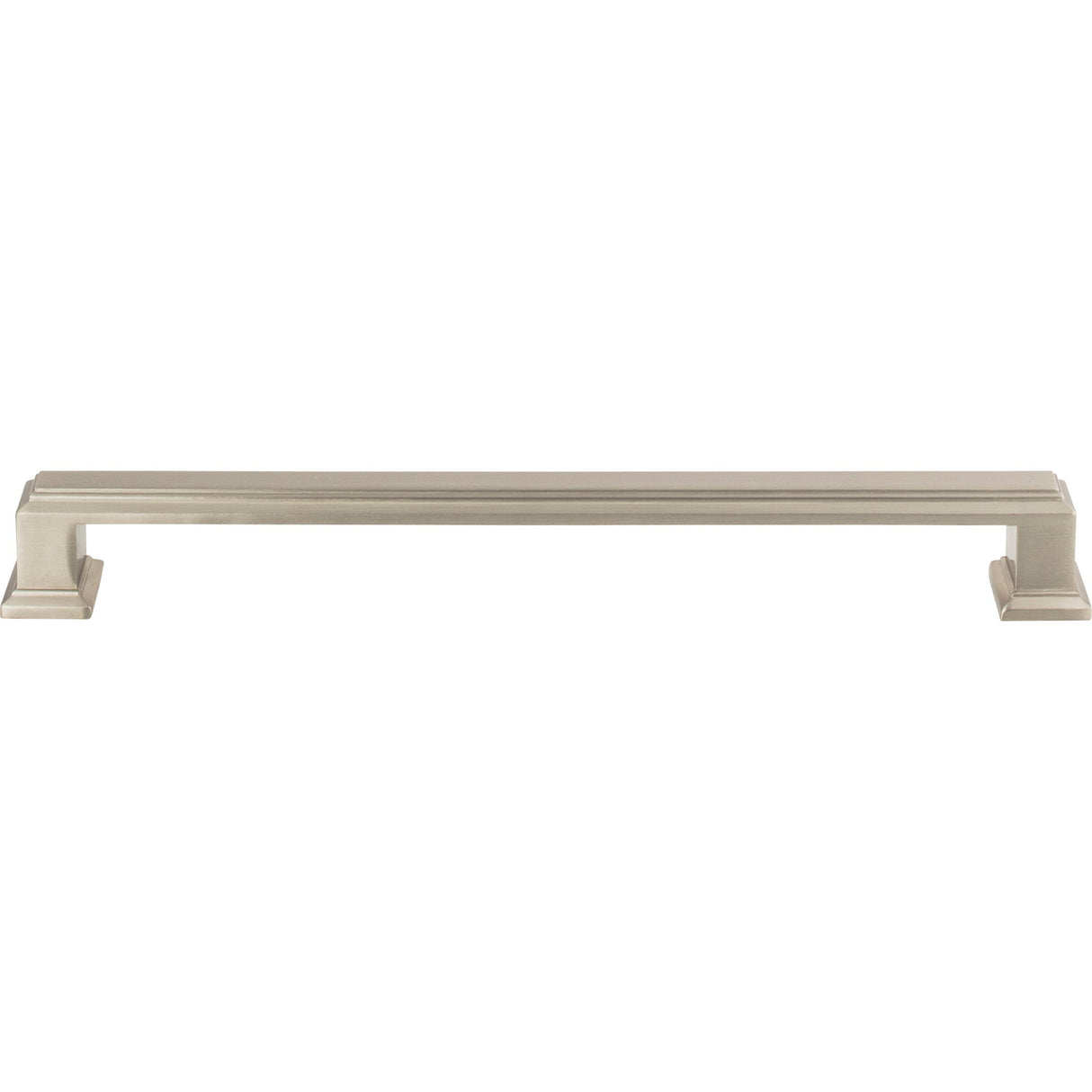 Atlas Homewares Sutton Place Pull 7 9/16 Inch (c-c) Brushed Nickel