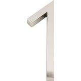 Atlas Homewares Modern Avalon #1 6 Inch Brushed Nickel