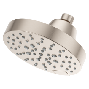 Modern Round Showerhead in Brushed Nickel