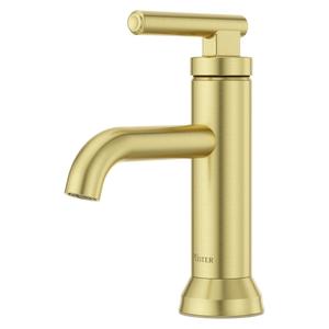 Capistrano Single Control Lavatory Faucet in Brushed Gold