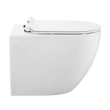 St. Tropez Wall hung Toilet Bowl, Black Hardware