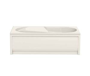MAAX 102945-000-007-000 Baccarat 72 x 36 Acrylic Alcove End Drain Bathtub in Biscuit