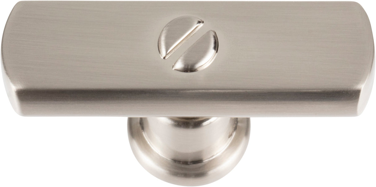 Atlas Homewares Everitt T-Knob 2 Inch Brushed Nickel