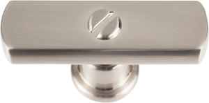Atlas Homewares Everitt T-Knob 2 Inch Brushed Nickel
