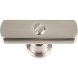 Atlas Homewares Everitt T-Knob 2 Inch Brushed Nickel