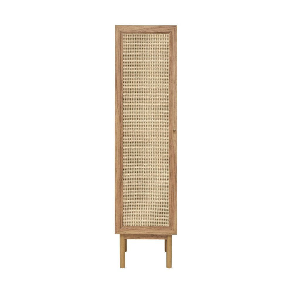 Classe 15" W x 60" H x 15" D Linen Cabinet in Oak