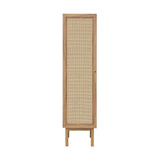 Classe 15" W x 60" H x 15" D Linen Cabinet in Oak