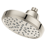 Transitional Round Universal Showerhead in Polished Nickel
