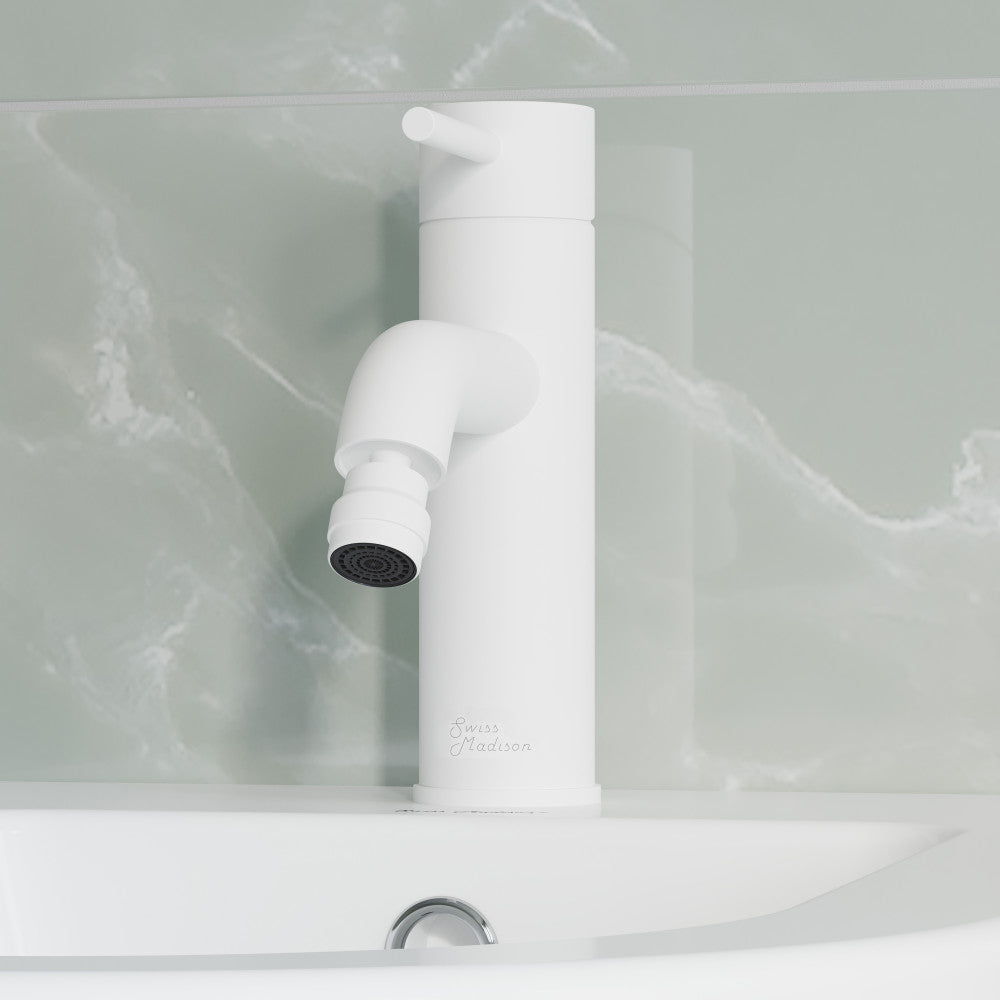 Ivy Bidet Faucet in Matte White