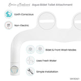 Aqua Non-Electric Bidet Toilet Attachment