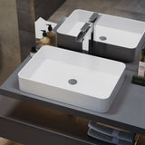 Concorde 24 Rectangle Ceramic Vessel Sink