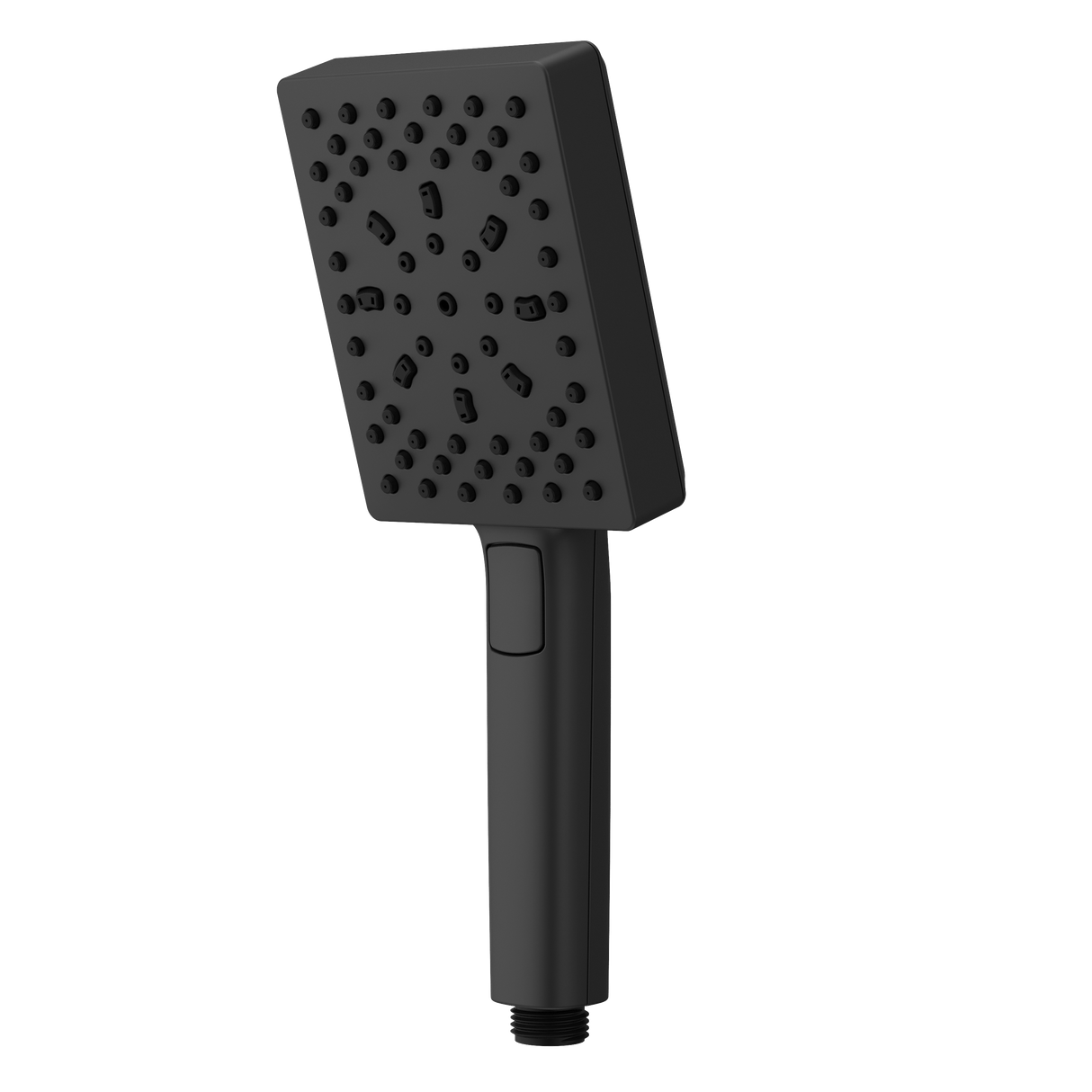 Modern Square Handshower in Spot Defense Matte Black