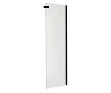 MAAX 139395-900-340-000 Halo Return Panel for 34 in. Base with Clear glass in Matte Black