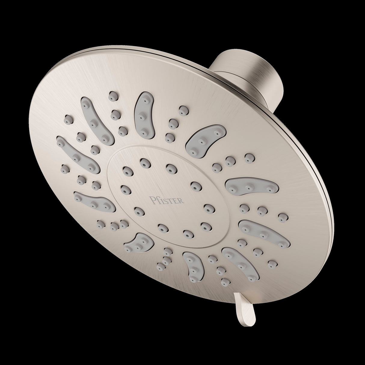 Saxton Raincan Showerhead in Brushed Nickel