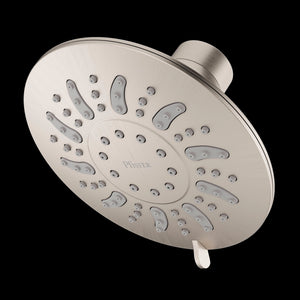 Saxton Raincan Showerhead in Brushed Nickel