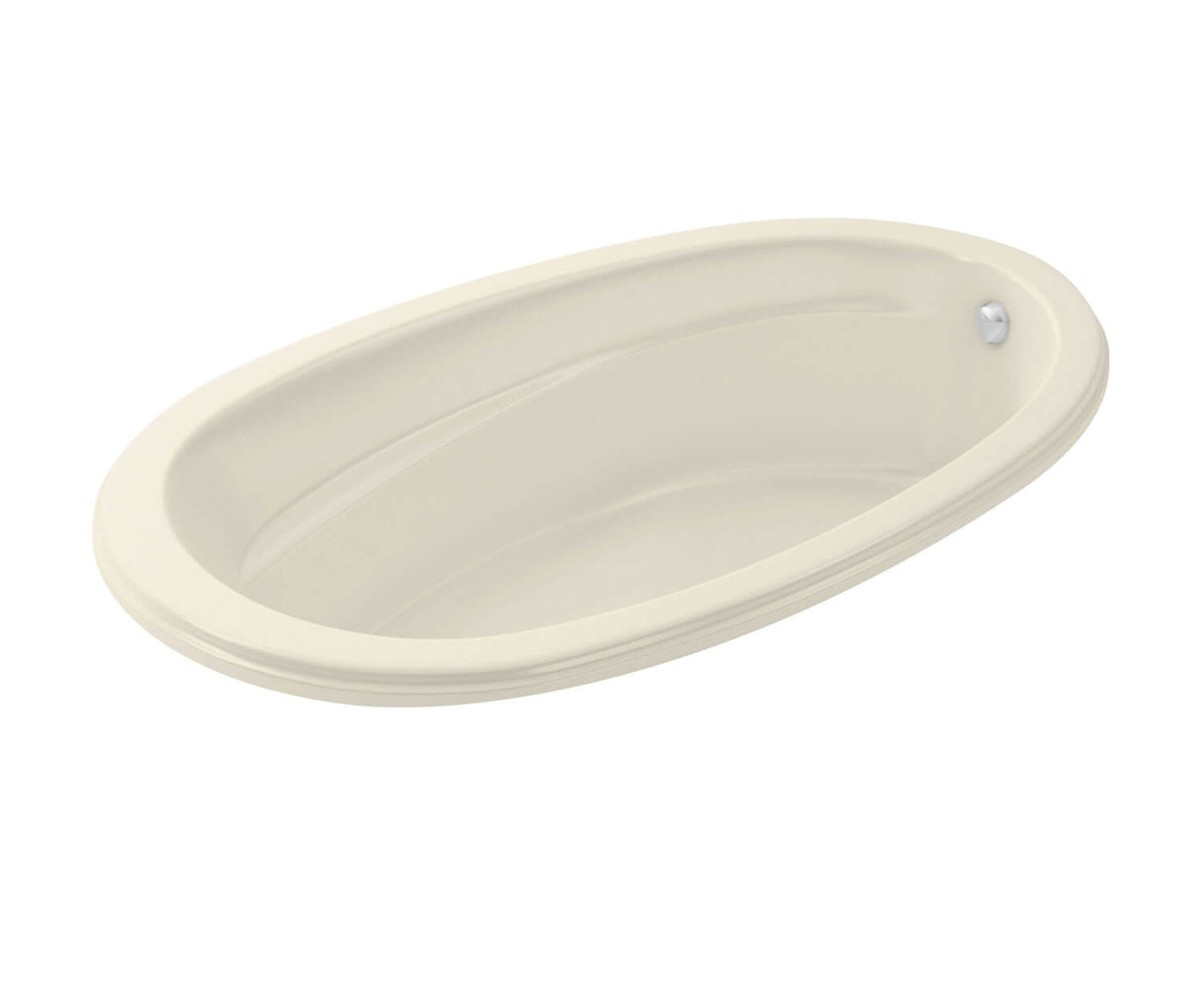 MAAX 106169-000-004 Talma 7242 Acrylic Drop-in End Drain Bathtub in Bone