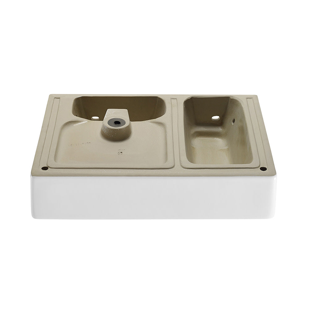 St. Tropez 24 x 18 Ceramic Wall Hung Sink with Right Side Faucet Mount