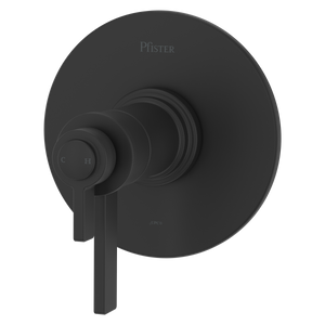 Winter Park Thermostatic  Diverter Trim Kit in Spot Defense Matte Black