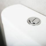 DAX Ceramic Modern Oval Toilet, White BSN-832