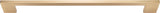 Atlas Homewares Thin Square Appliance Pull 18 Inch (c-c) Champagne