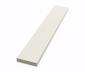 Swanstone EVTSS 3/4" x 3-1/2" x 21-1/4" Sidesplash - Europa in Bone EV00022SS.037