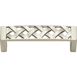 Atlas Homewares Lattice Pull 3 Inch (c-c) Brushed Nickel