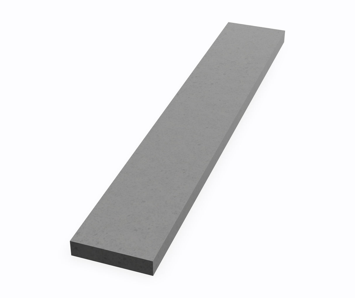 Swanstone VT22-SS 3/4" x 3" x 21" Sidesplash Ellipse Vanity Tops in Ash Gray VT00022SS.203