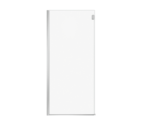 MAAX 139954-810-084-000 Duel Alto Return Panel for 36 in. Base with Clear glass in Chrome